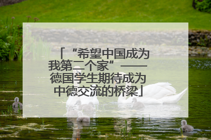 “希望中国成为我第二个家”——德国学生期待成为中德交流的桥梁