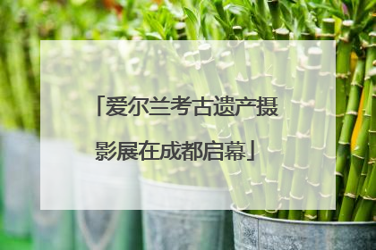 爱尔兰考古遗产摄影展在成都启幕