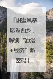 甜蜜风暴席卷西乡，解锁“浪漫+经济”新密码