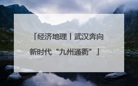 经济地理丨武汉奔向新时代“九州通衢”