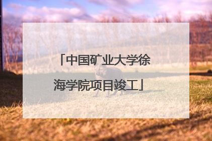 中国矿业大学徐海学院项目竣工