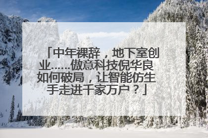 中年裸辞，地下室创业……傲意科技倪华良如何破局，让智能仿生手走进千家万户？