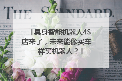 具身智能机器人4S店来了，未来能像买车一样买机器人？