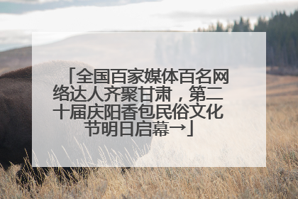 全国百家媒体百名网络达人齐聚甘肃，第二十届庆阳香包民俗文化节明日启幕→