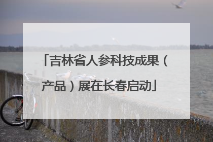 吉林省人参科技成果（产品）展在长春启动