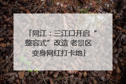 同江：三江口开启“整容式”改造 老景区变身网红打卡地