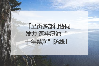呈贡多部门协同发力 筑牢滇池“十年禁渔”防线
