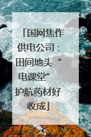 国网焦作供电公司：田间地头“电课堂” 护航药材好收成
