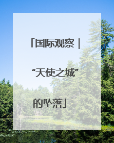 国际观察｜“天使之城”的坠落