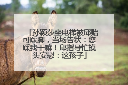 孙颖莎坐电梯被邱贻可踩脚，当场告状：您踩我干嘛！邱指导忙摸头安慰：这孩子