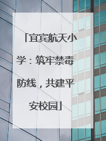 宜宾航天小学：筑牢禁毒防线，共建平安校园