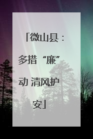 微山县：多措“廉”动 清风护安