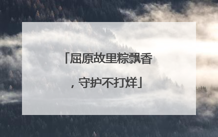 屈原故里粽飘香，守护不打烊