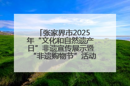 张家界市2025年“文化和自然遗产日”非遗宣传展示暨“非遗购物节”活动在慈利县盛大启幕