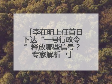 李在明上任首日下达“一号行政令”释放哪些信号？专家解析→