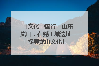 文化中国行｜山东岚山：在尧王城遗址探寻龙山文化