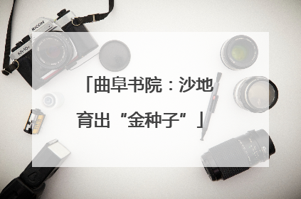 曲阜书院：沙地育出“金种子”