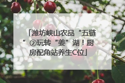 潍坊峡山农品“五链”②玩转“姜”湖！厨房配角站养生C位