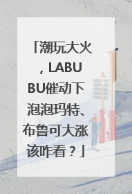 潮玩大火，LABUBU催动下泡泡玛特、布鲁可大涨该咋看？