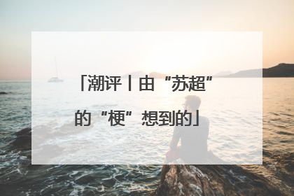 潮评丨由“苏超”的“梗”想到的