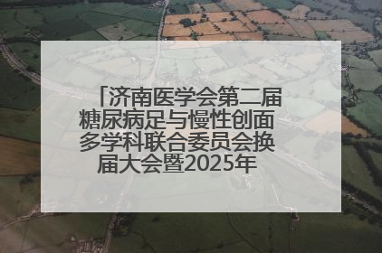 济南医学会第二届糖尿病足与慢性创面多学科联合委员会换届大会暨2025年学术年会成功举行