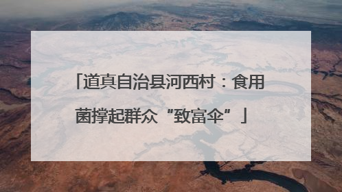 道真自治县河西村：食用菌撑起群众“致富伞”