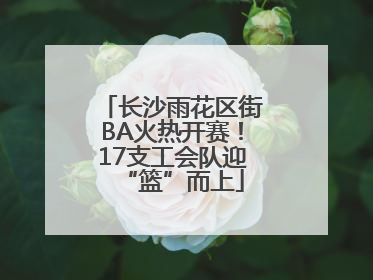 长沙雨花区街BA火热开赛！17支工会队迎“篮”而上